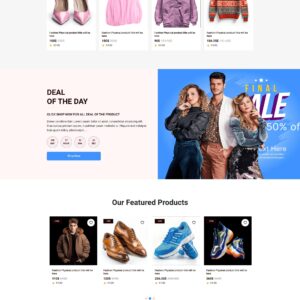 GeniusCart - Online Fashion and Clothing eCommerce Store